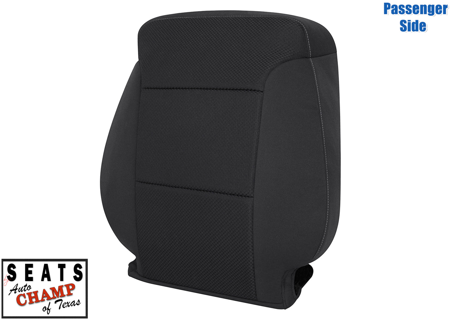 2015 2019 gmc sierra 1500 passenger seat cover jet black