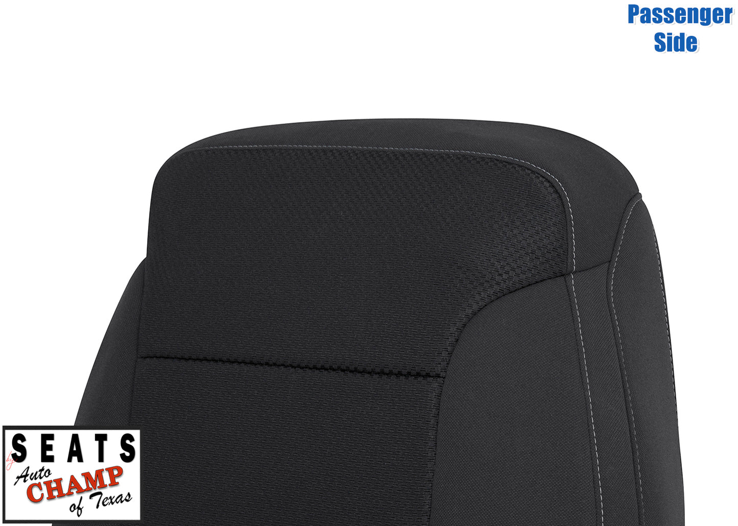 silverado ls lt z71 black cloth passenger seat back