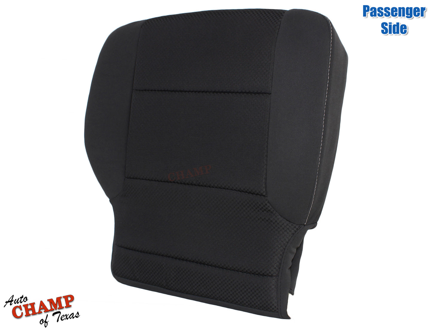 2014 2019 gmc sierra passenger cloth seat cover full front view