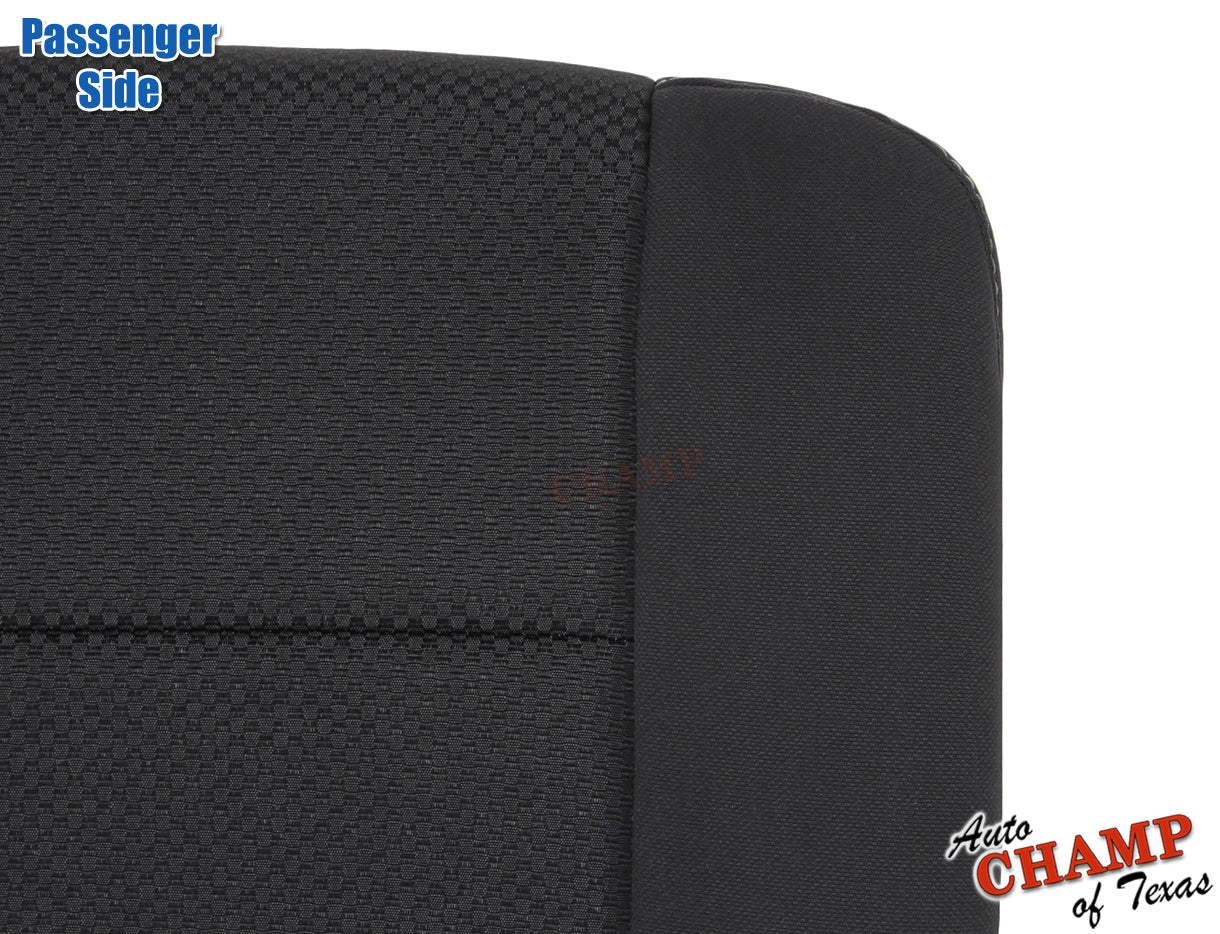 2014 2019 gmc sierra passenger seat upper left panel black