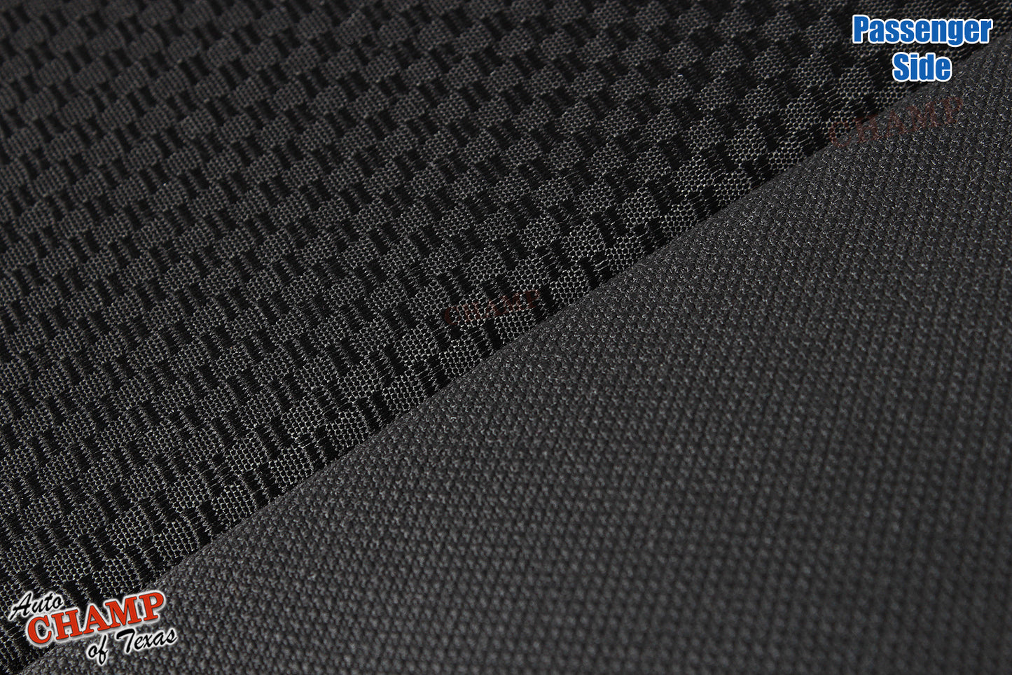 2014 2019 gmc sierra black cloth texture detail closeup