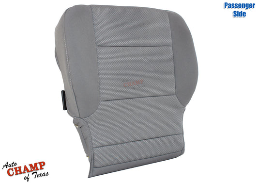 2014 2019 gmc sierra passenger seat cover bottom dark ash gray cloth