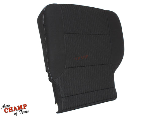 driver bottom seat cover black cloth 2015 2019 gm suv