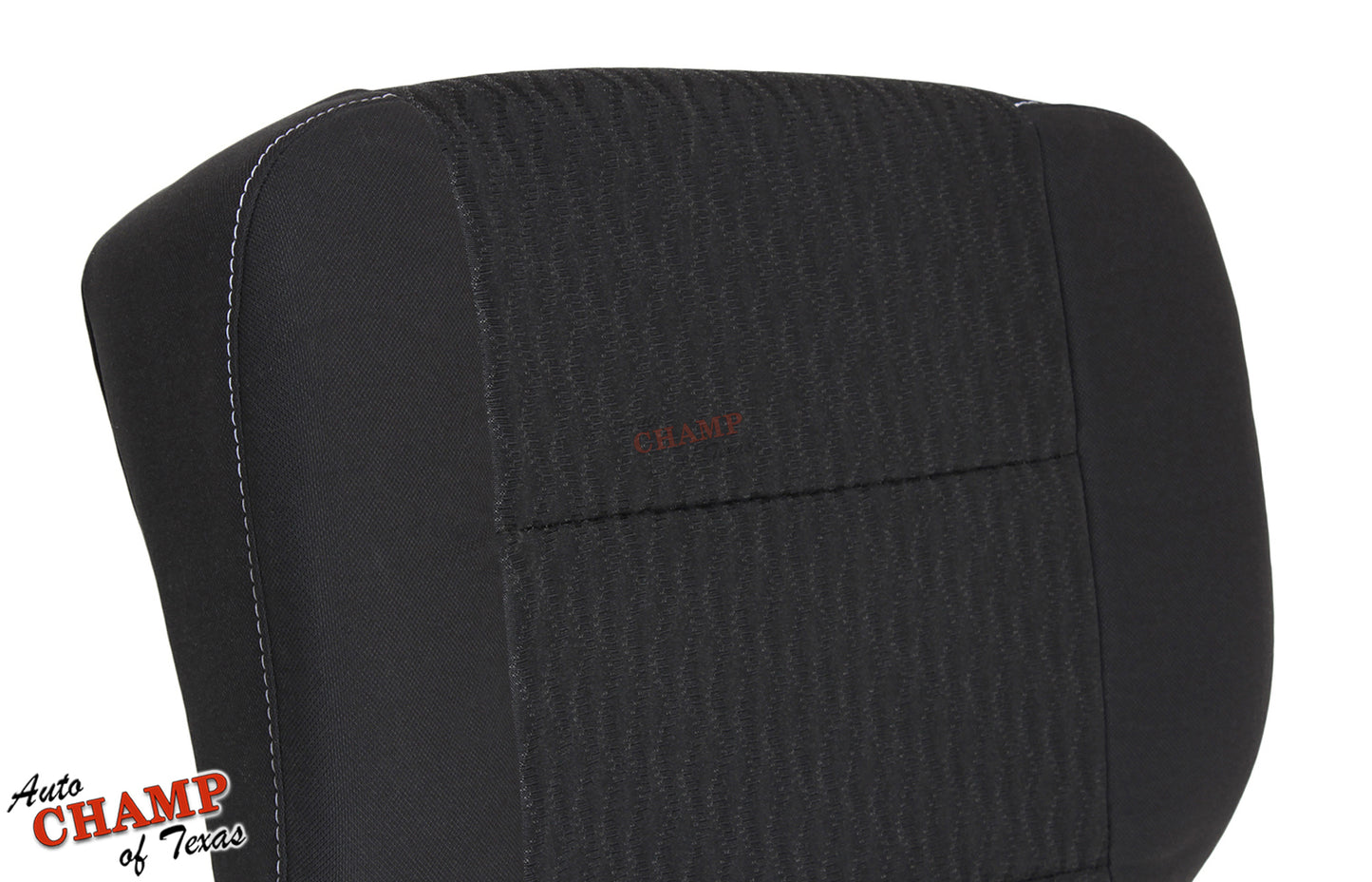 stitched bottom cushion chevy tahoe black seat panel