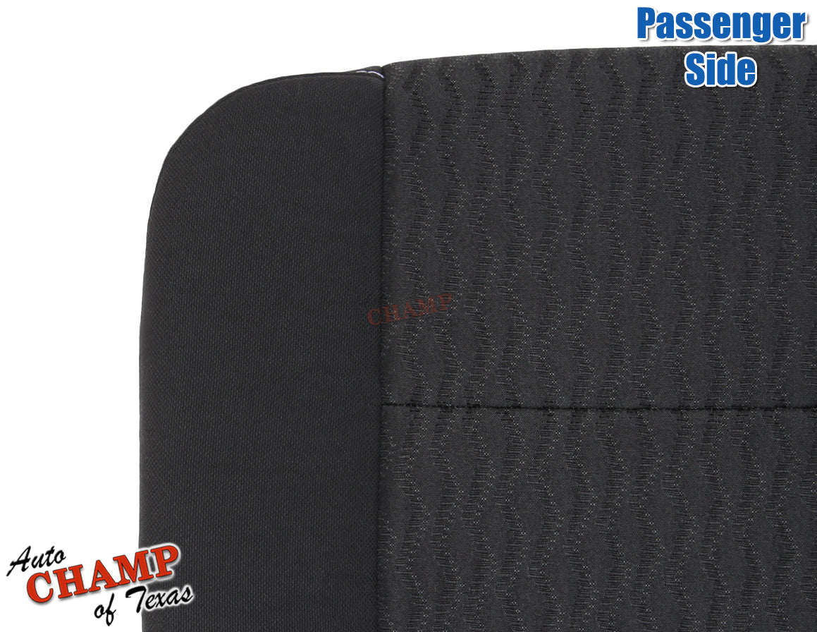 chevy tahoe seat bottom black cloth cover 2015 2020