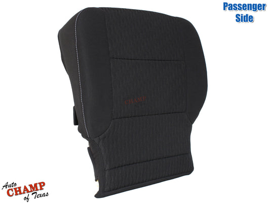 side bolster black seat cover driver chevy suburban