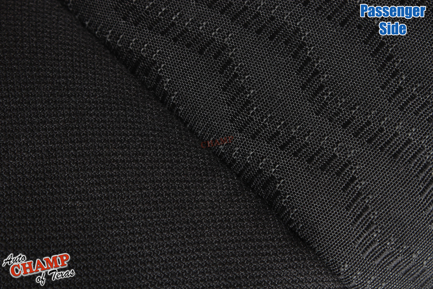 stitch pattern detail chevy suburban black bottom seat