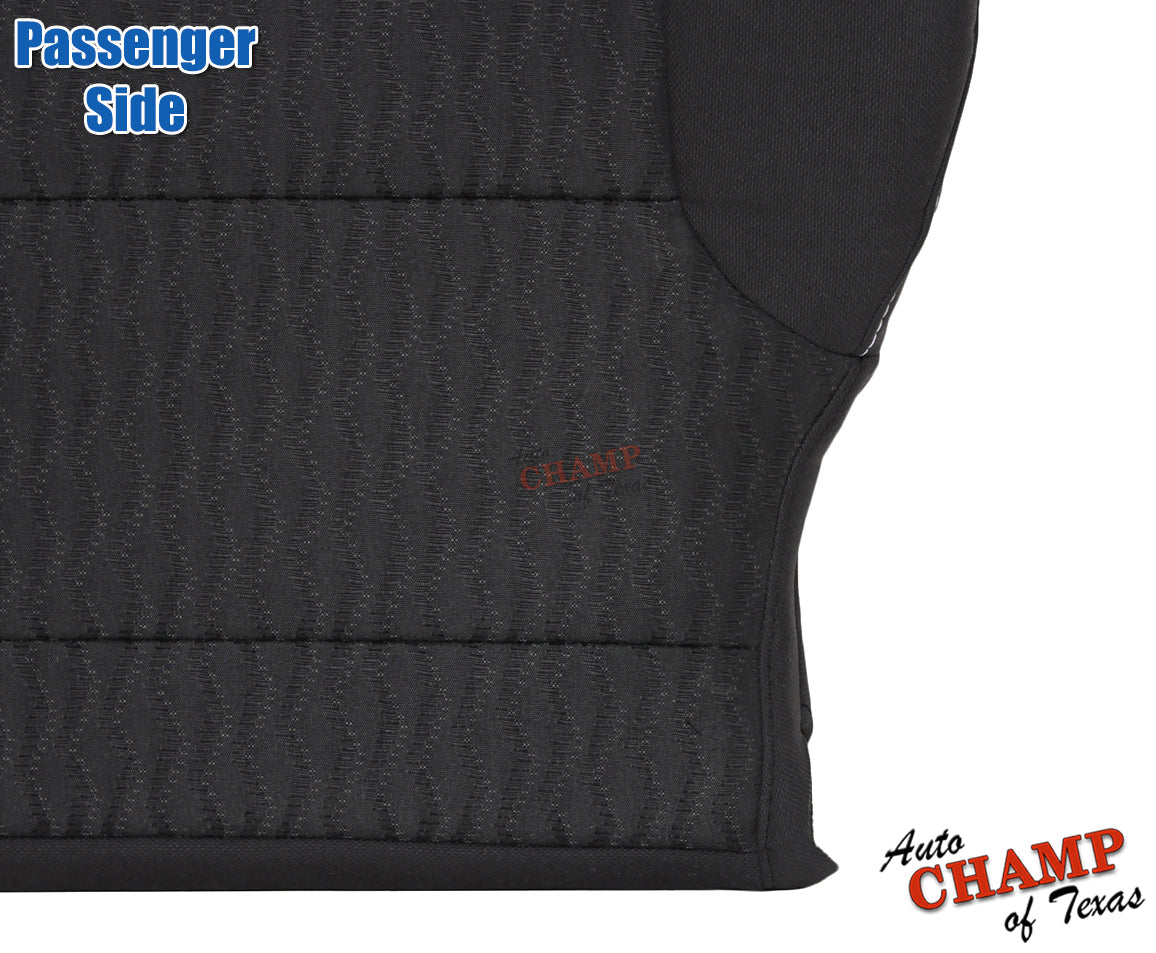 corner seam black cloth seat cushion suburban 2017