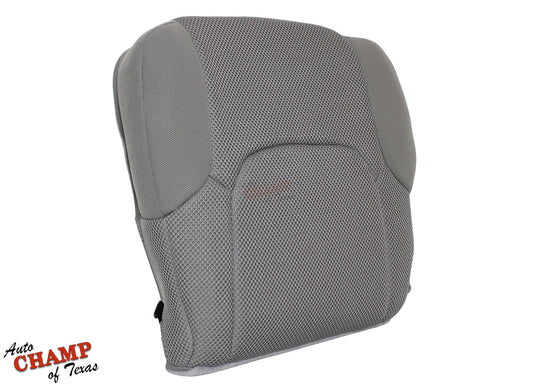gray bottom seat cover frontier cloth fit crew cab oem