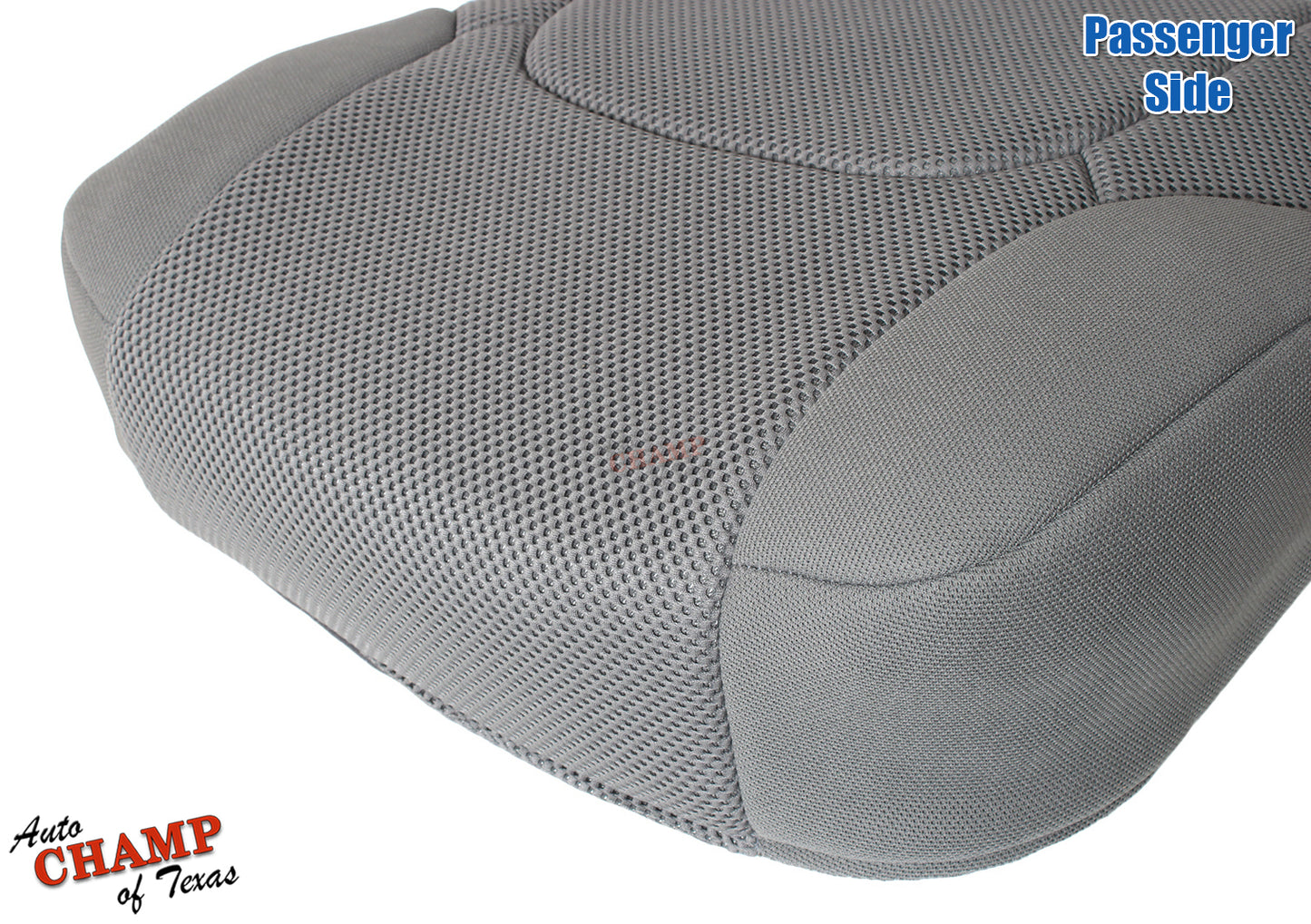 crew cab nissan frontier gray seat bottom oem cloth part