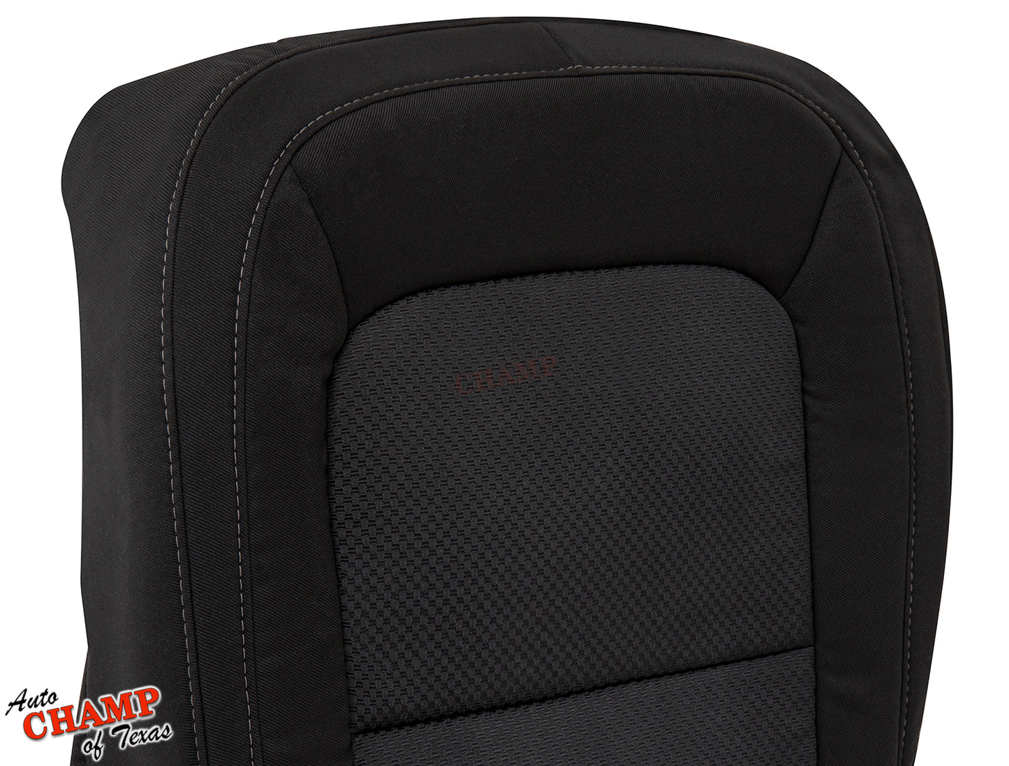 2015 2022 chevy colorado seat cover stitching detail black cloth