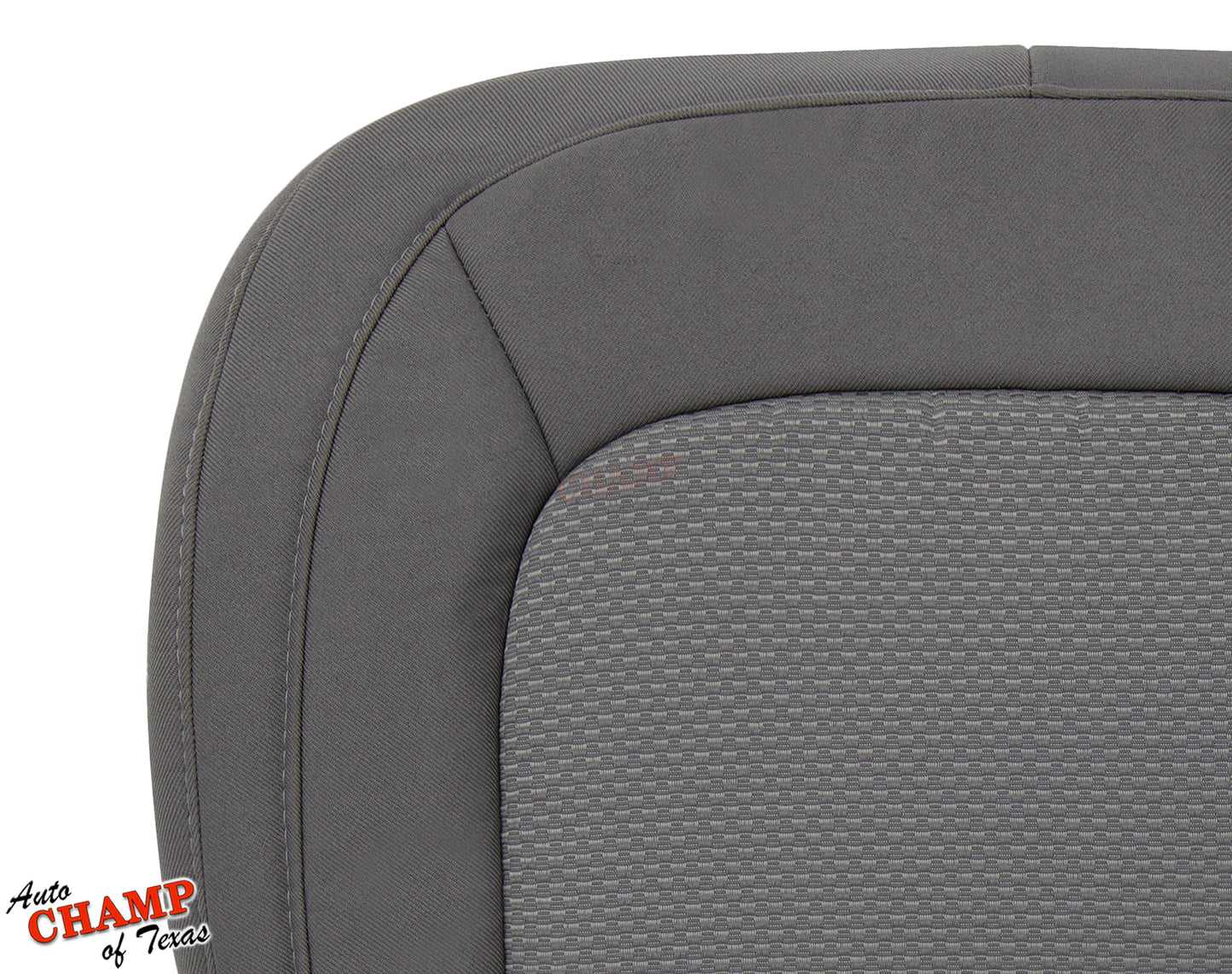2015 2022 chevy colorado gray cloth driver bottom seat cover top left corner