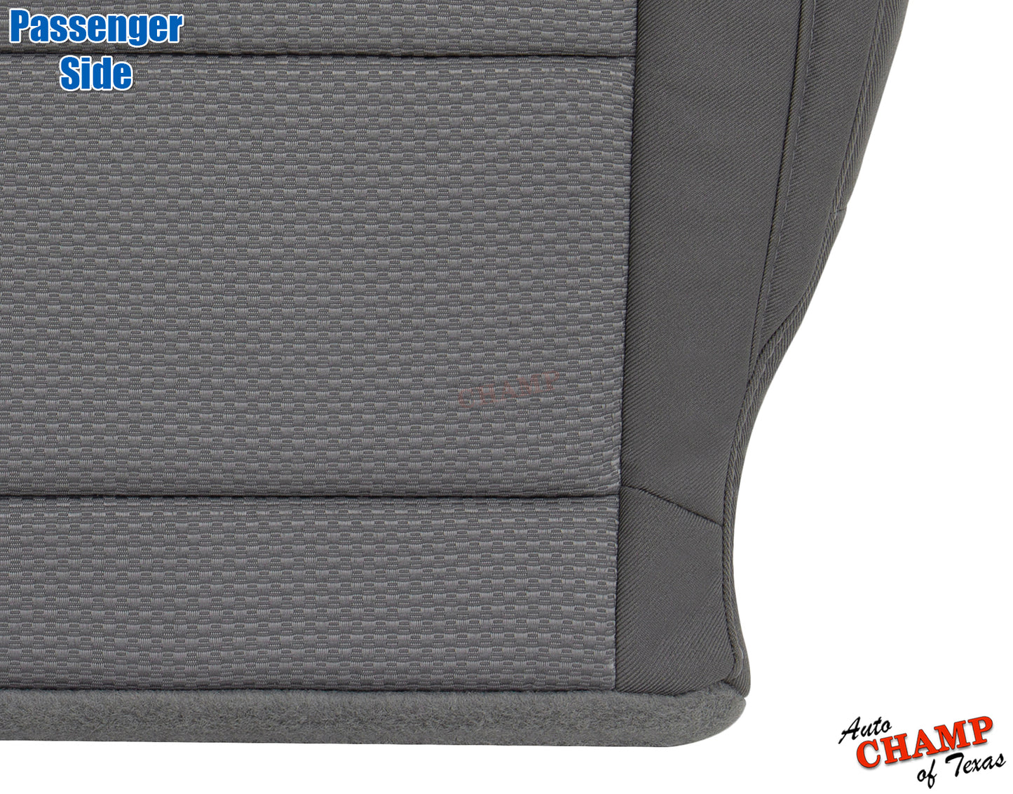 2015 2021 chevy colorado passenger seat cover gray cloth