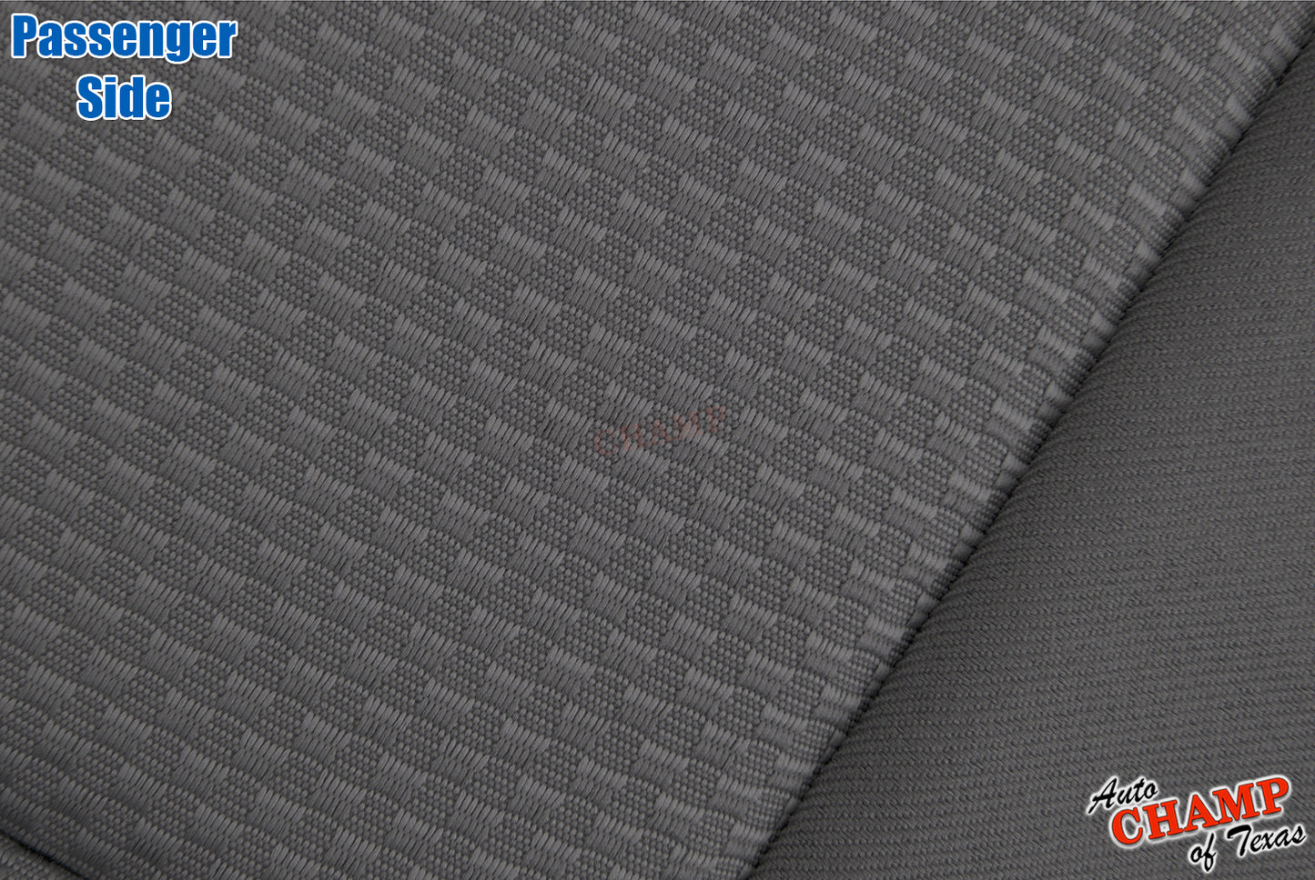 2015 2021 chevy colorado gray cloth passenger seat cover