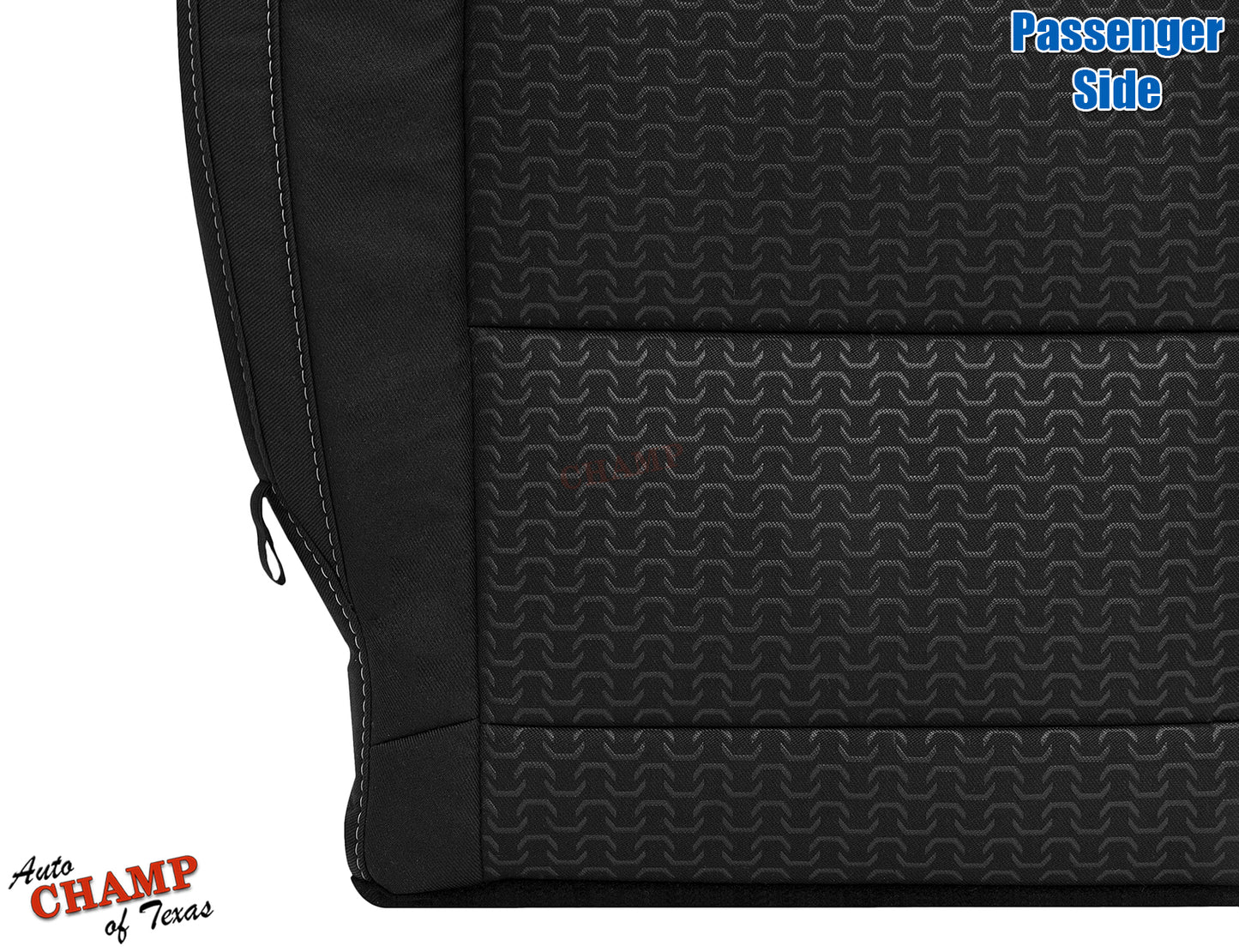 2015 2021 gmc canyon cloth seat cover passenger bottom section