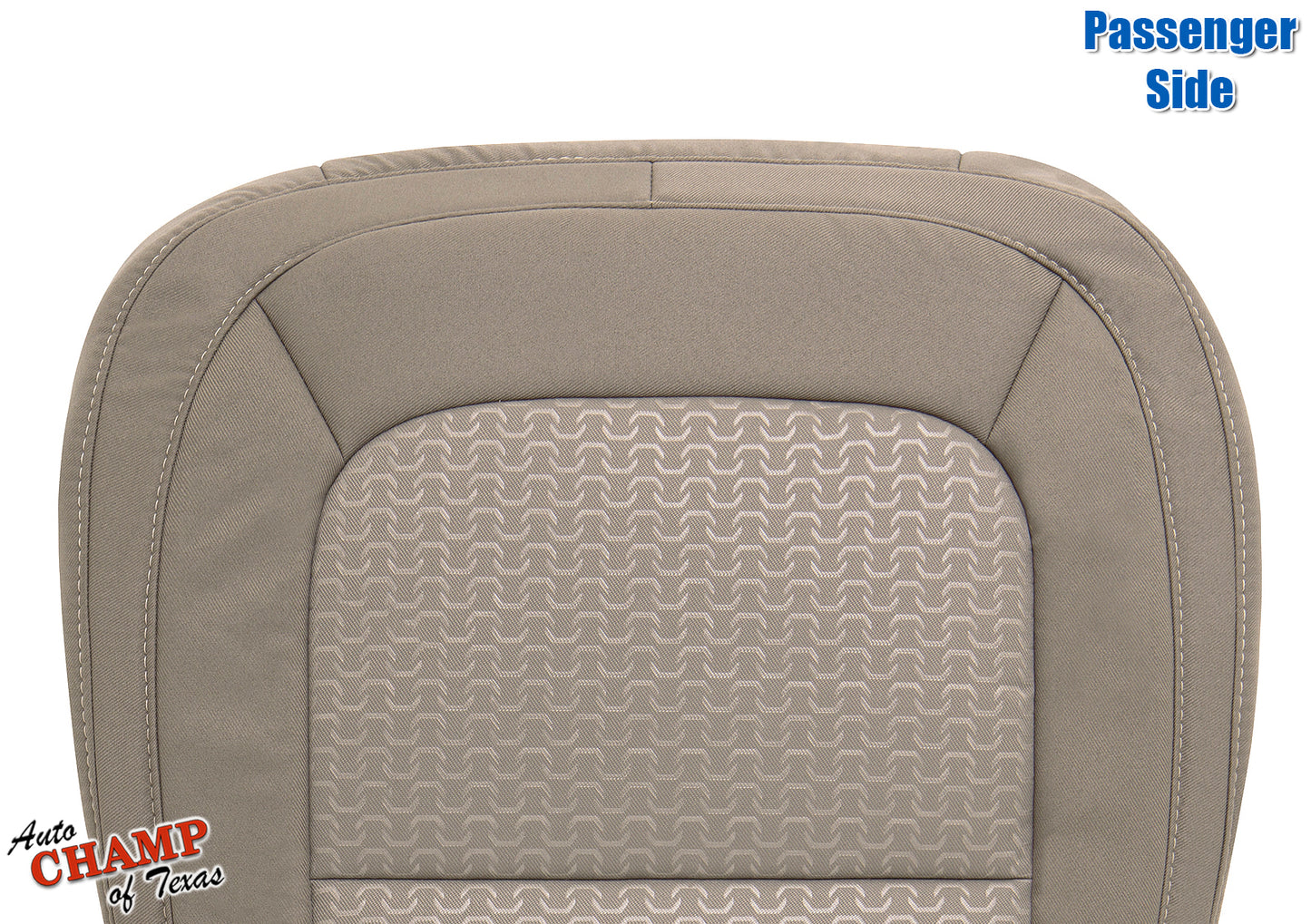 2015 2021 gmc canyon passenger seat cover dune tan backrest cloth view
