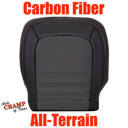 2015 gmc canyon driver seat cover carbon fiber