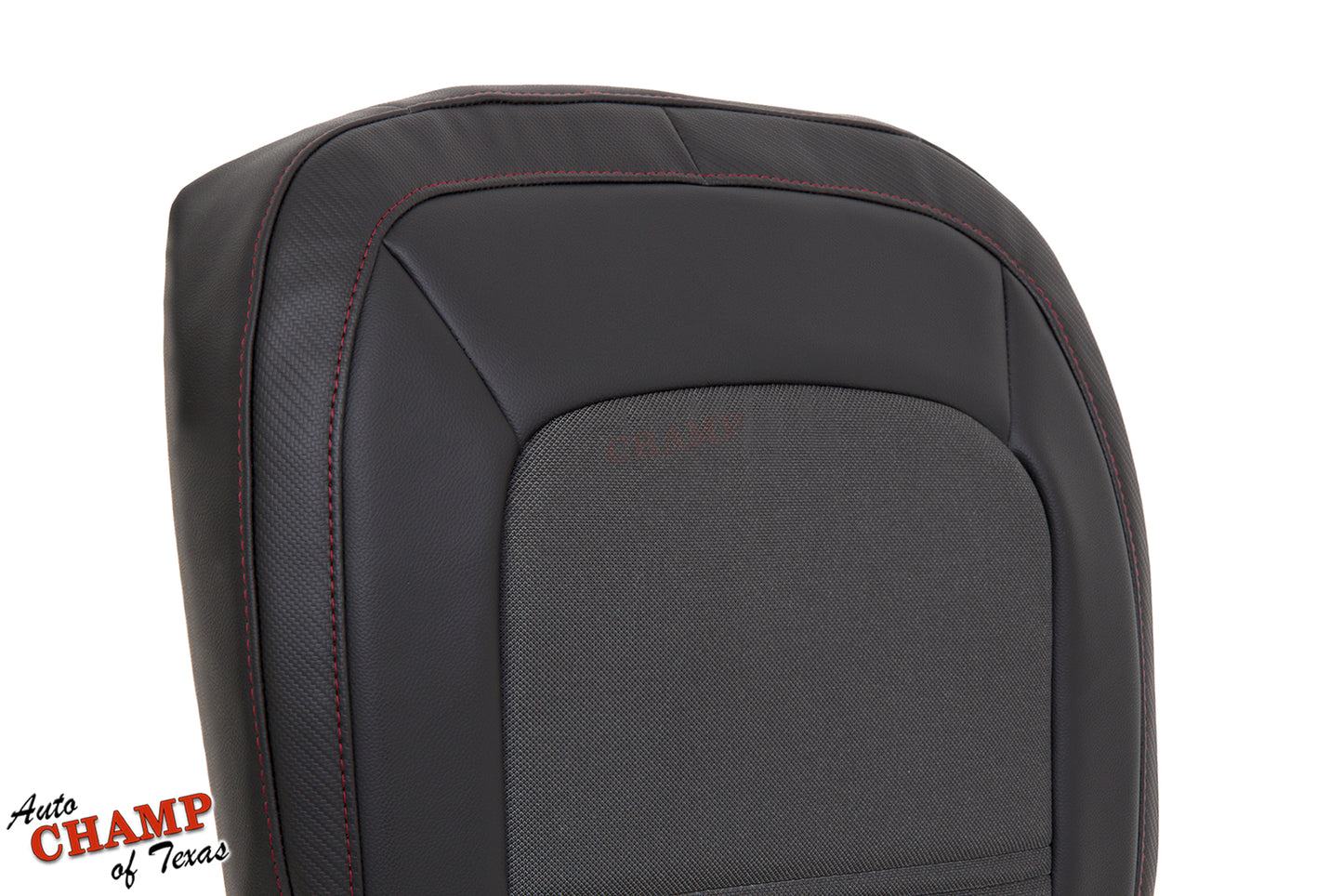 gmc canyon seat backrest leather black gray