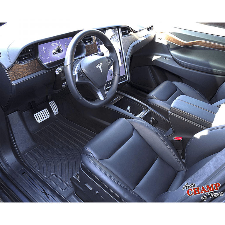 2016-2021 Tesla Model Y – Front & Rear All Season Mats – Waterproof-3