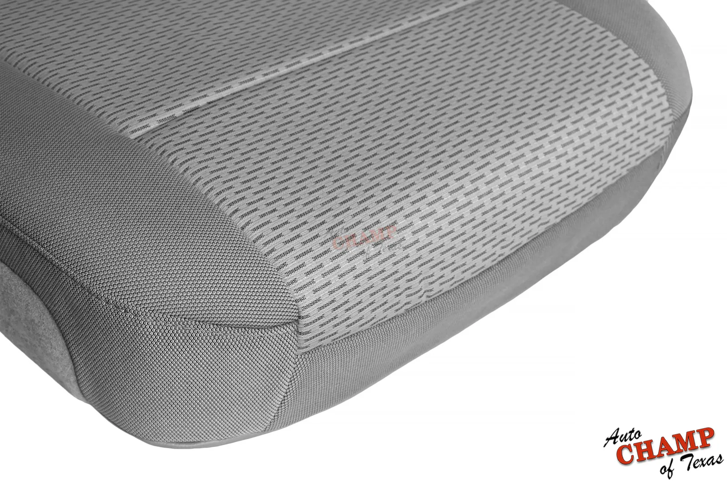 ford f-250 2017 2022 gray cloth bottom seat cover replacement