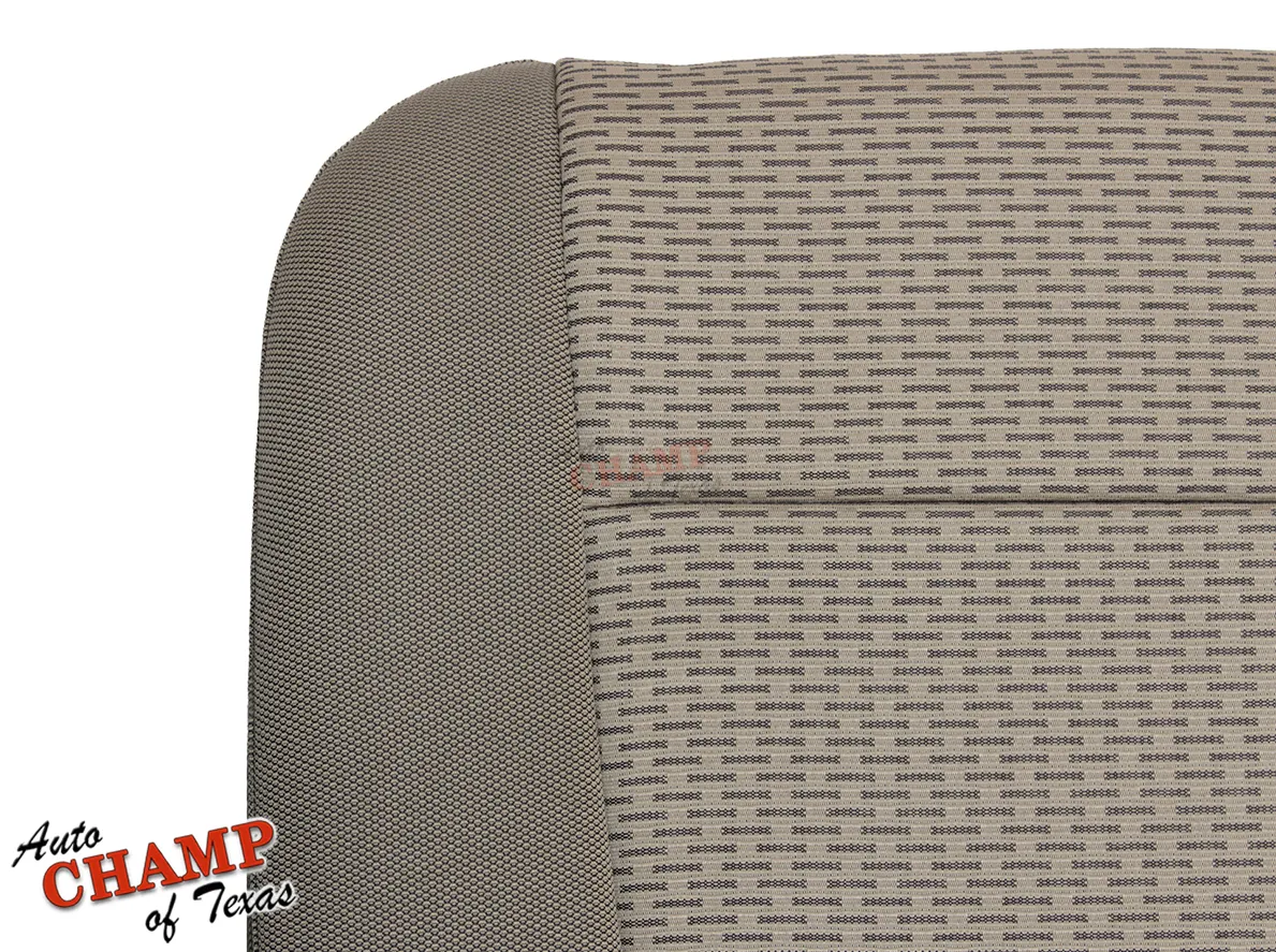driver lean back cushion cover tan cloth ford f250 xlt 2017 2022