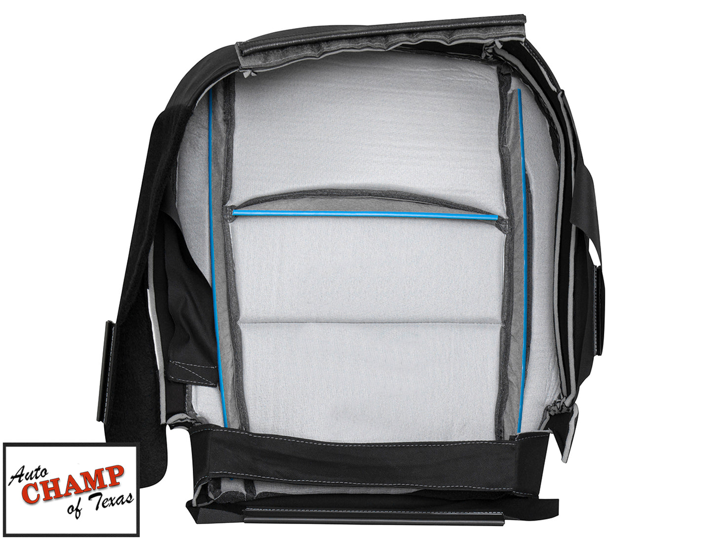 2019 2024 dodge ram 2500 3500 driver bottom seat cover diesel gray backside