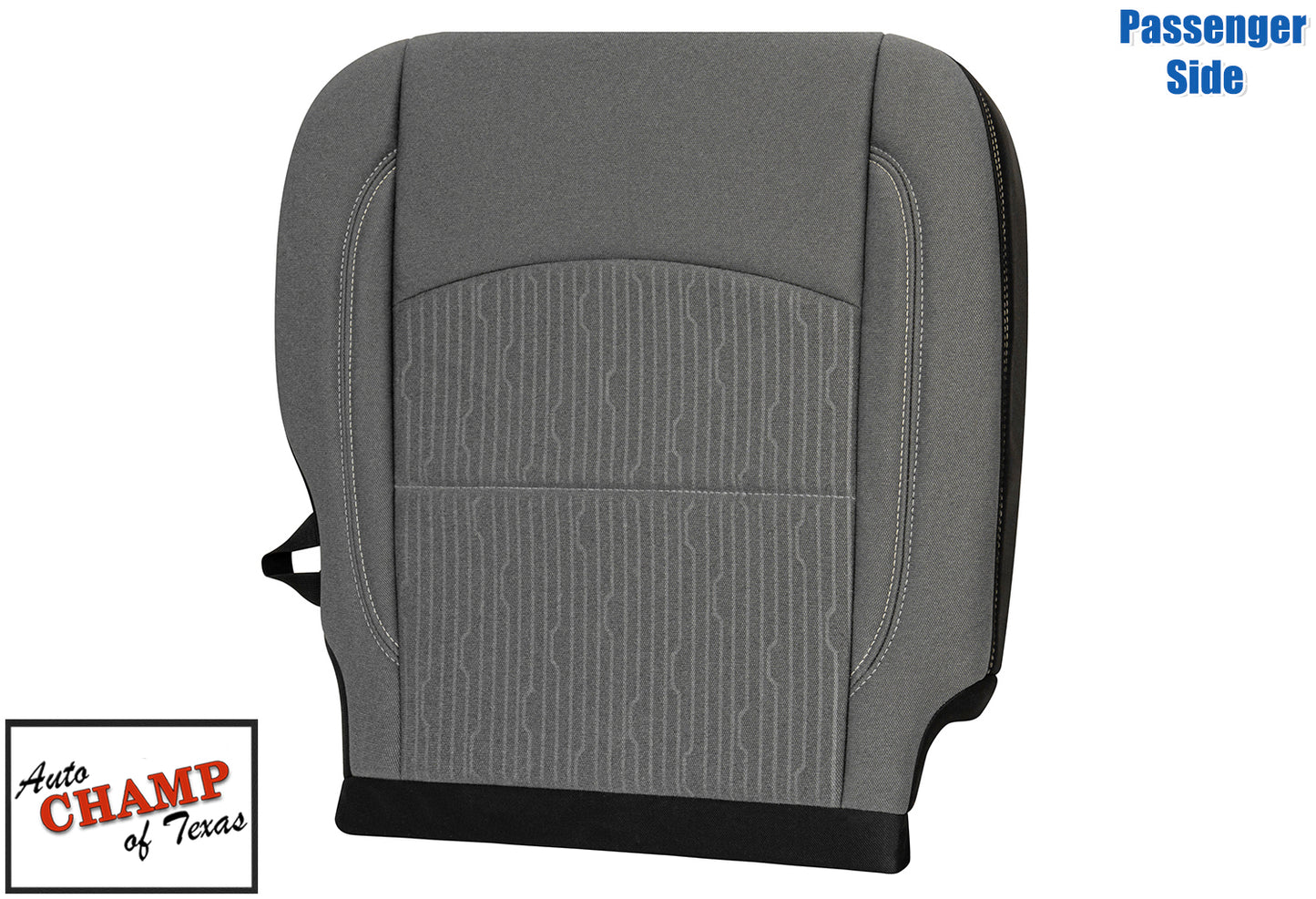 2019 2024 dodge ram bighorn passenger seat cover bottom gray cloth