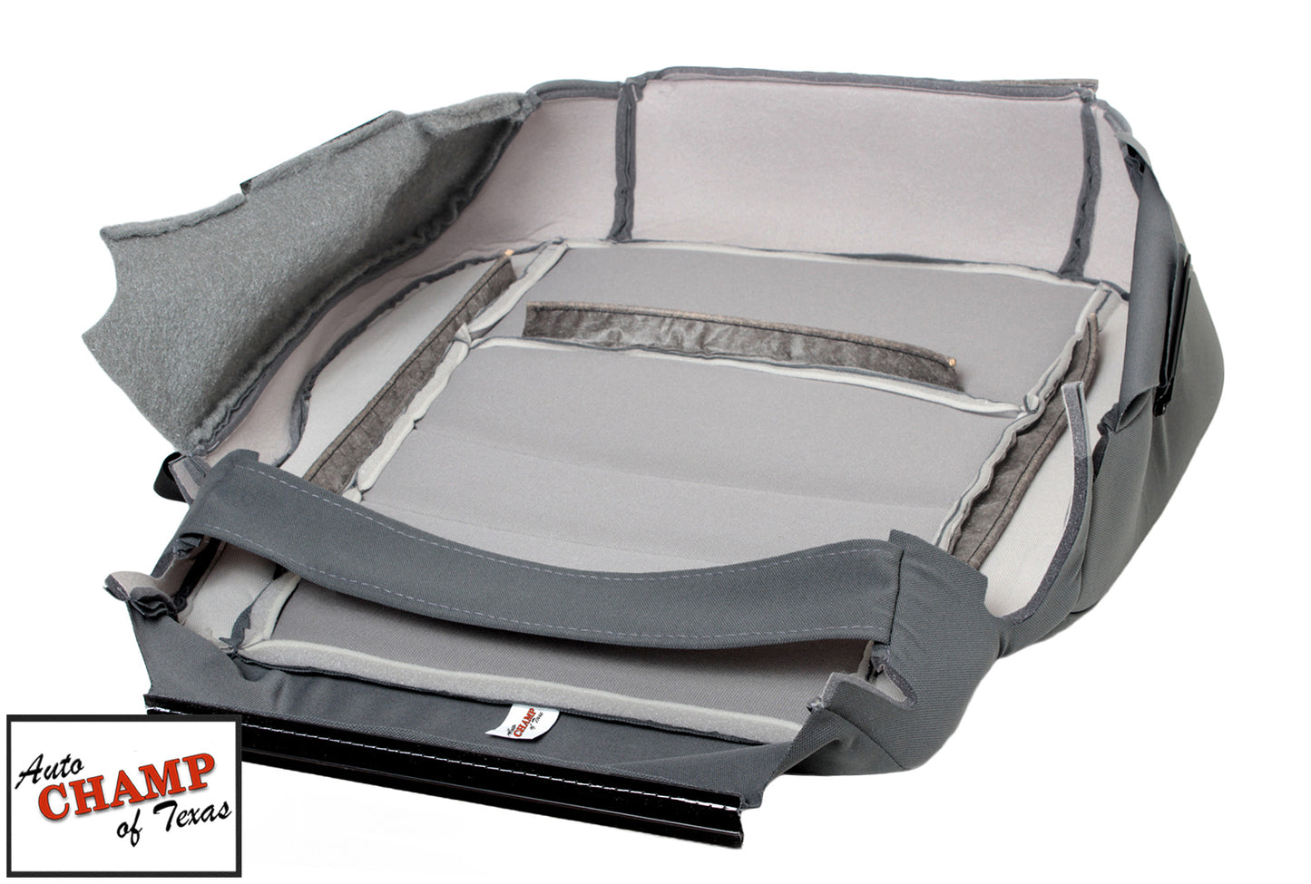driver seat bottom gray cloth cover 2020 2024 dodge ram 1500 classic interior