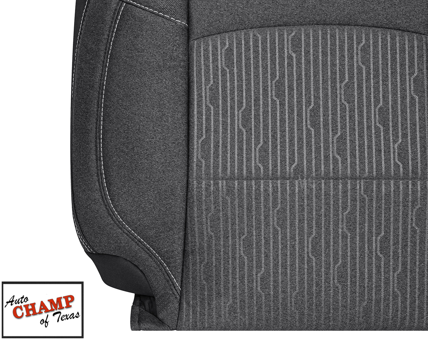 dark gray cloth seat back cover dodge ram 2500 passenger 2019 2024