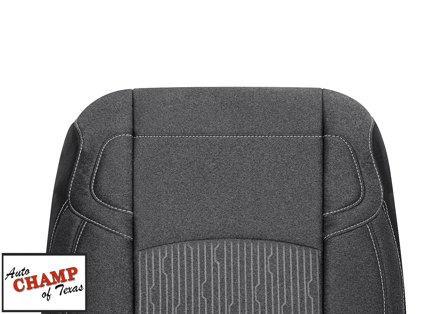 2019 2024 ram 2500 big horn seat back cover dark gray cloth