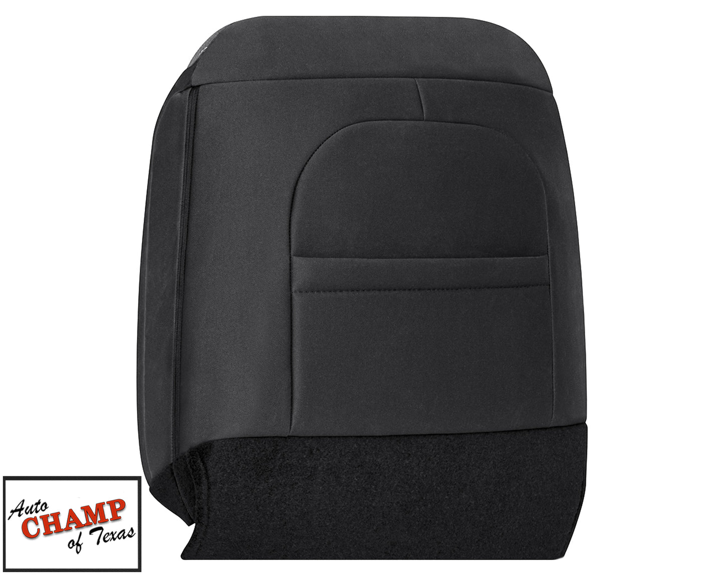 2019 2024 dodge ram 2500 dark gray cloth seat back cover