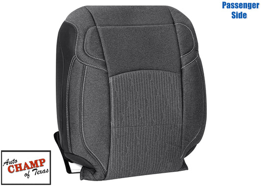 2019 2024 ram 2500 big horn gray cloth lean back seat cover