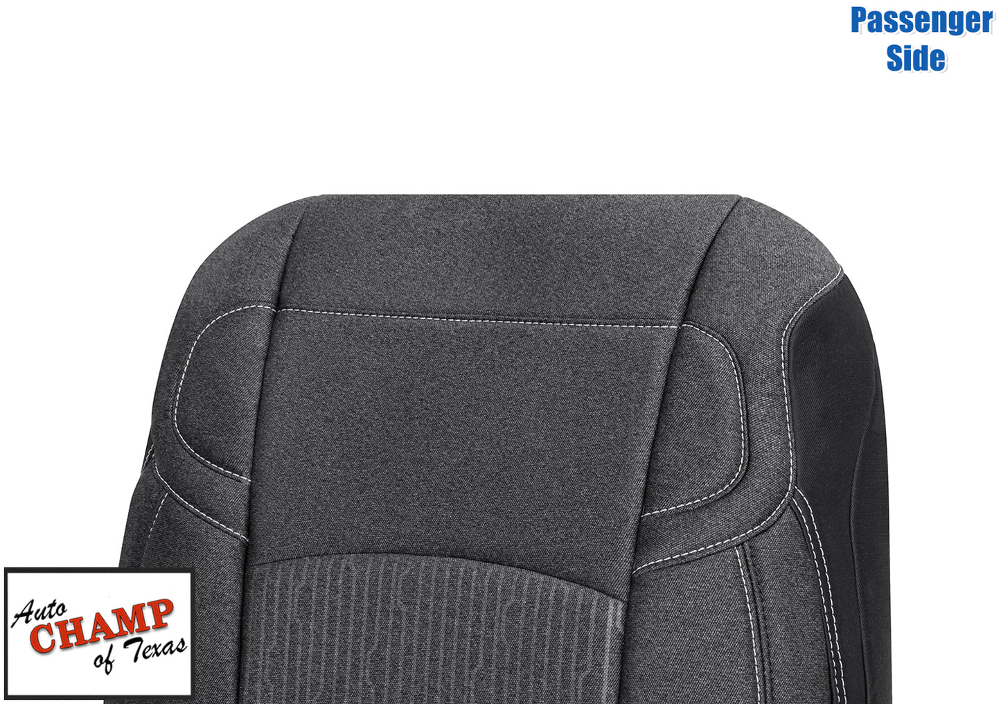 ram 2500 lean back seat cover cloth gray 2019 2024