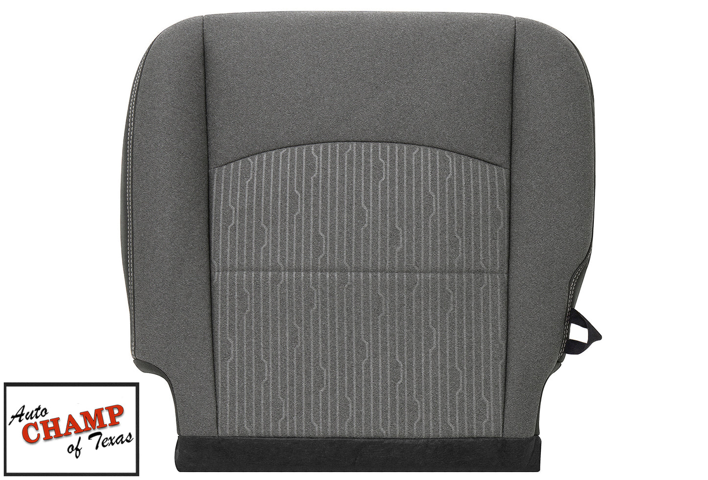 gray driver seat base cover installed 2020 2024 dodge ram 1500 classic oem view