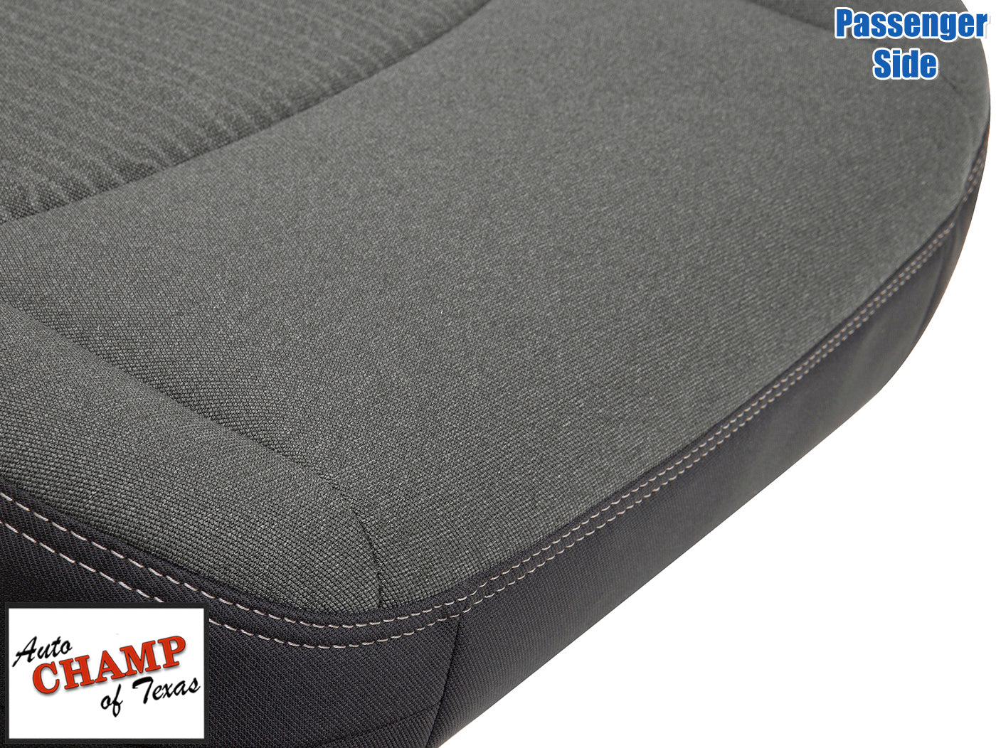 high quality cloth seat cover in gray fits ram 1500 classic passenger side exactly