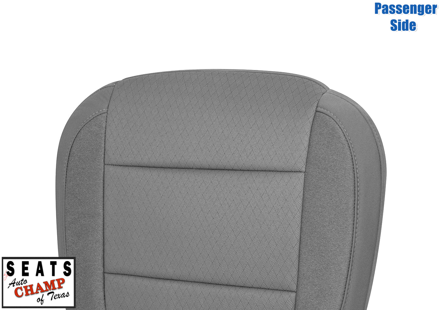 2019 2024 chevy silverado rst bottom cloth seat cover gray custom fit