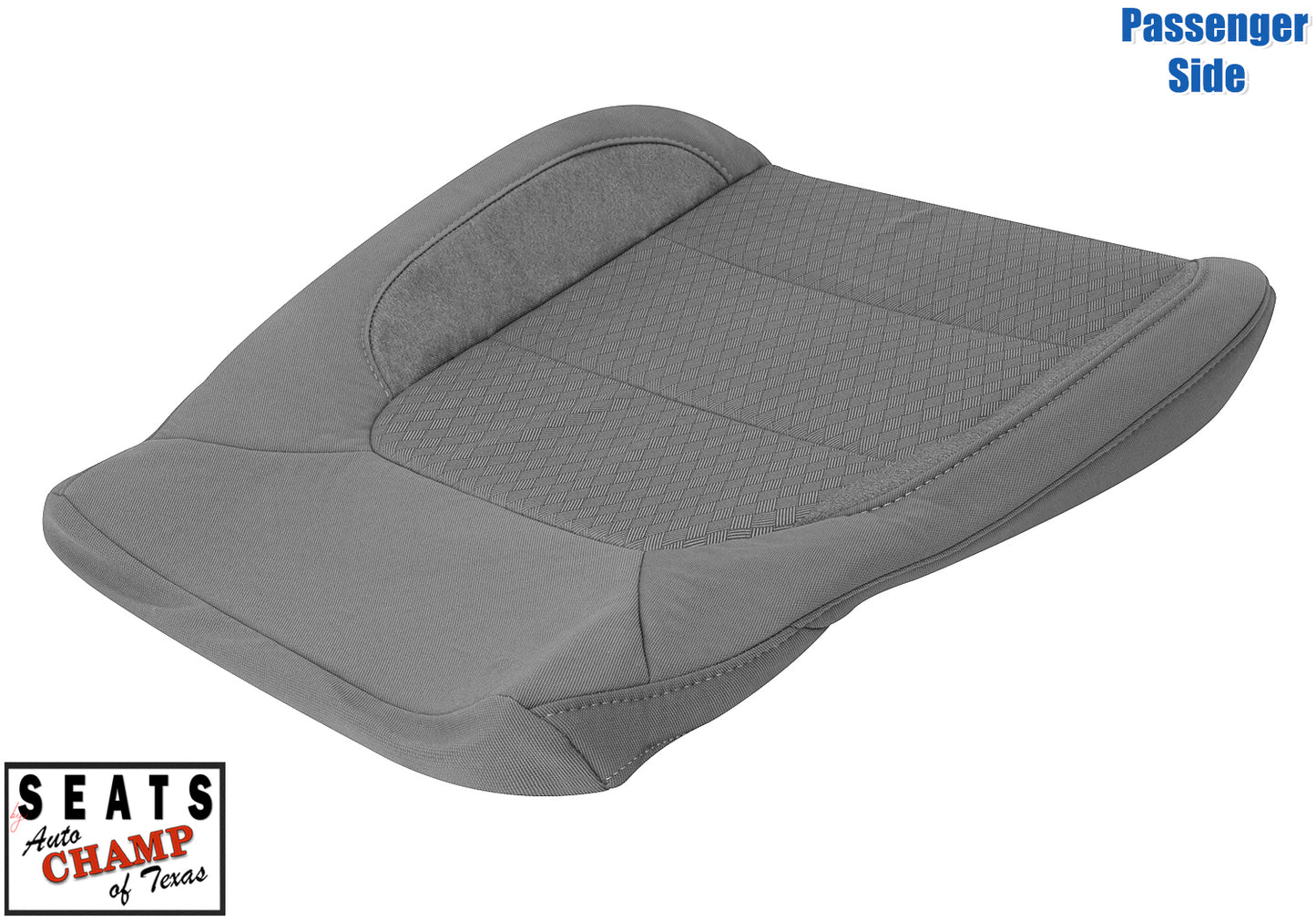 2019 2024 chevy silverado gray cloth bottom seat cover lt trail boss fit
