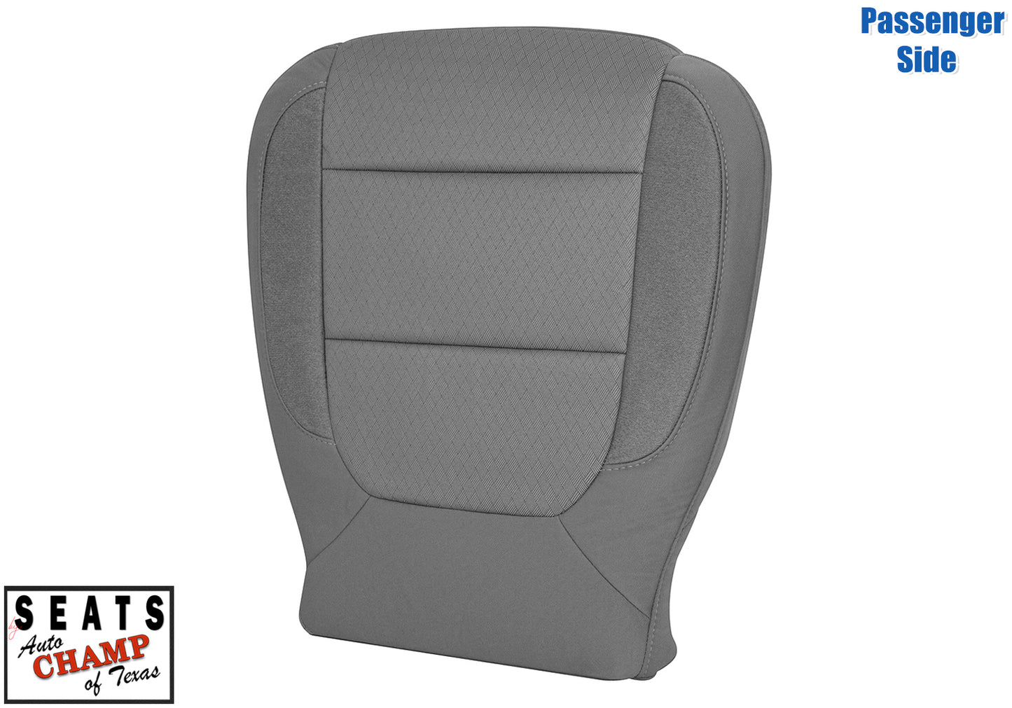 2019 2024 chevy silverado rst bottom seat cover gray cloth interior restore