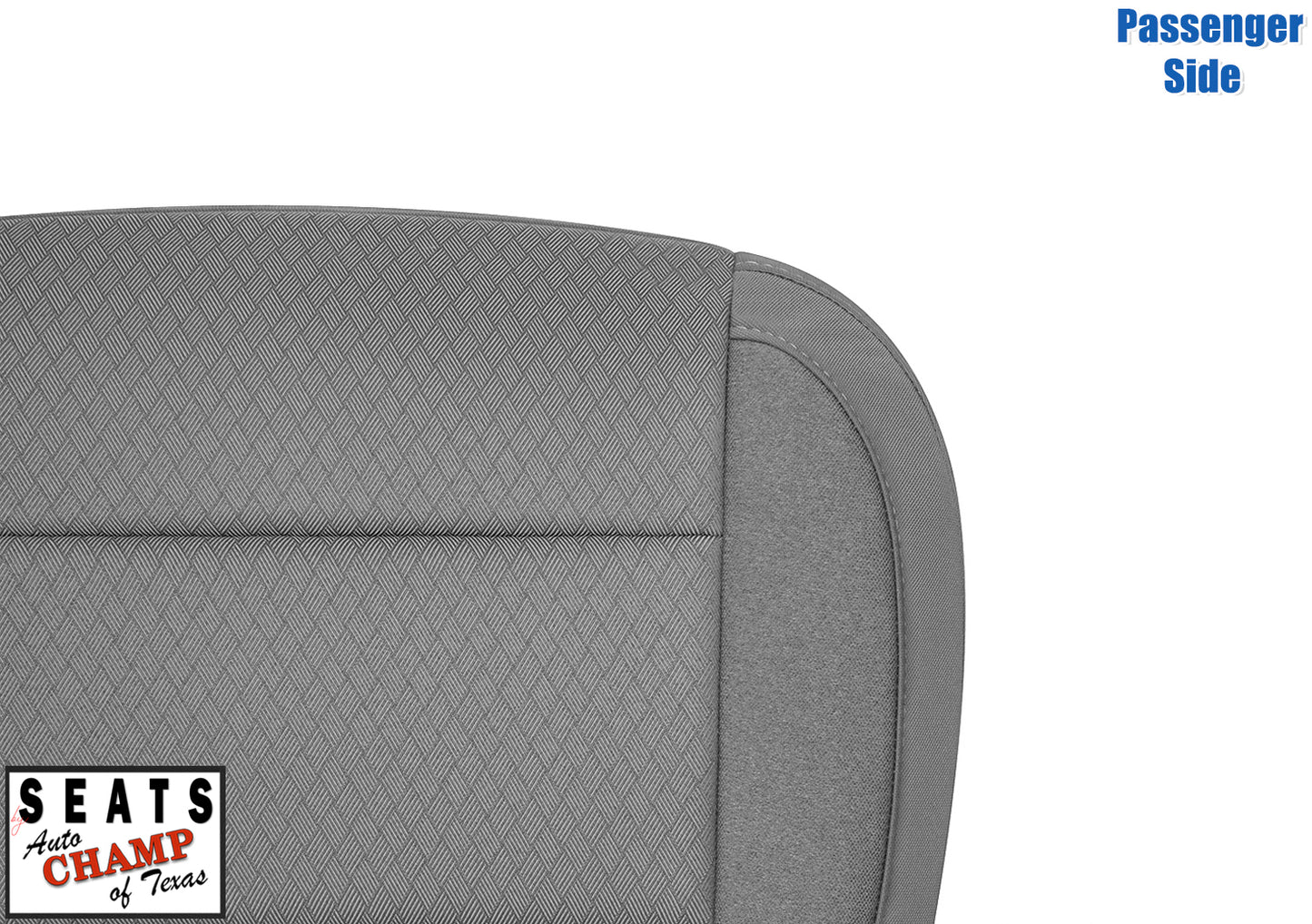 2019 2024 chevy silverado custom cloth bottom seat cover gray oem quality