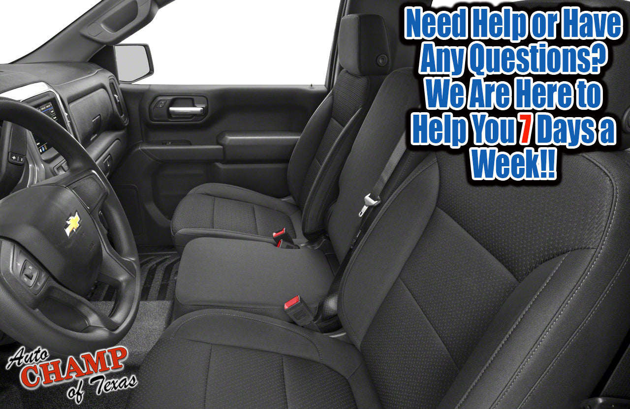 2019 2021 chevy silverado driver seat cover black cloth