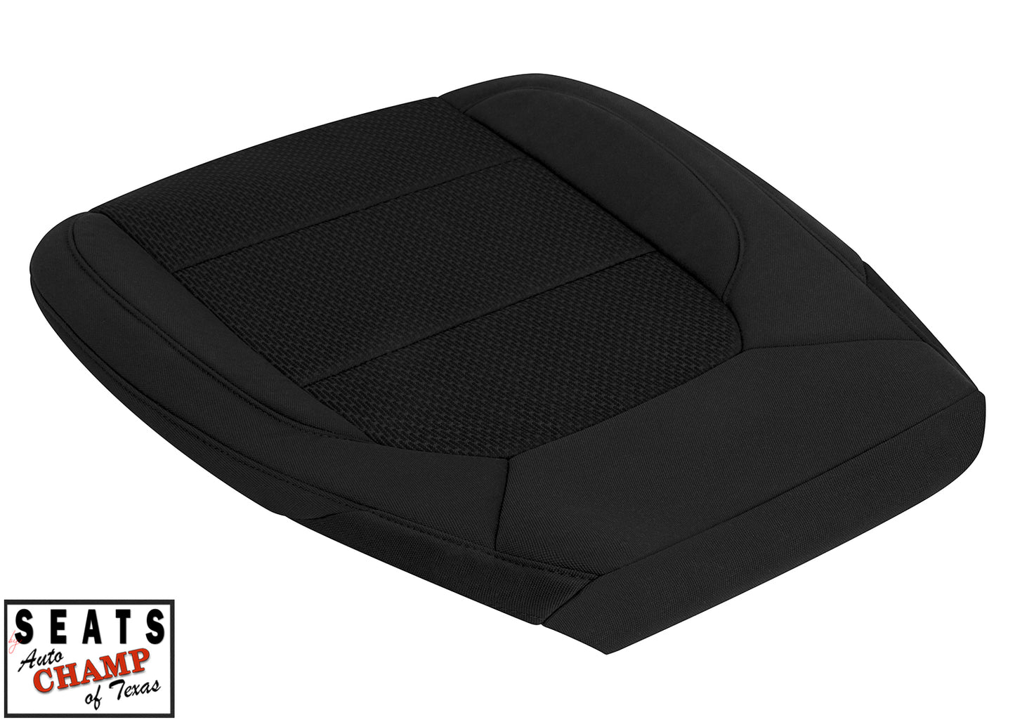 2020 2023 chevy silverado gmc sierra driver bottom black cloth seat