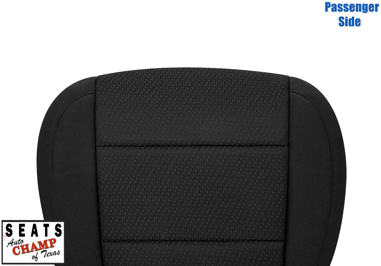 silverado 1500 wt passenger bottom seat 2019 2021 black cloth