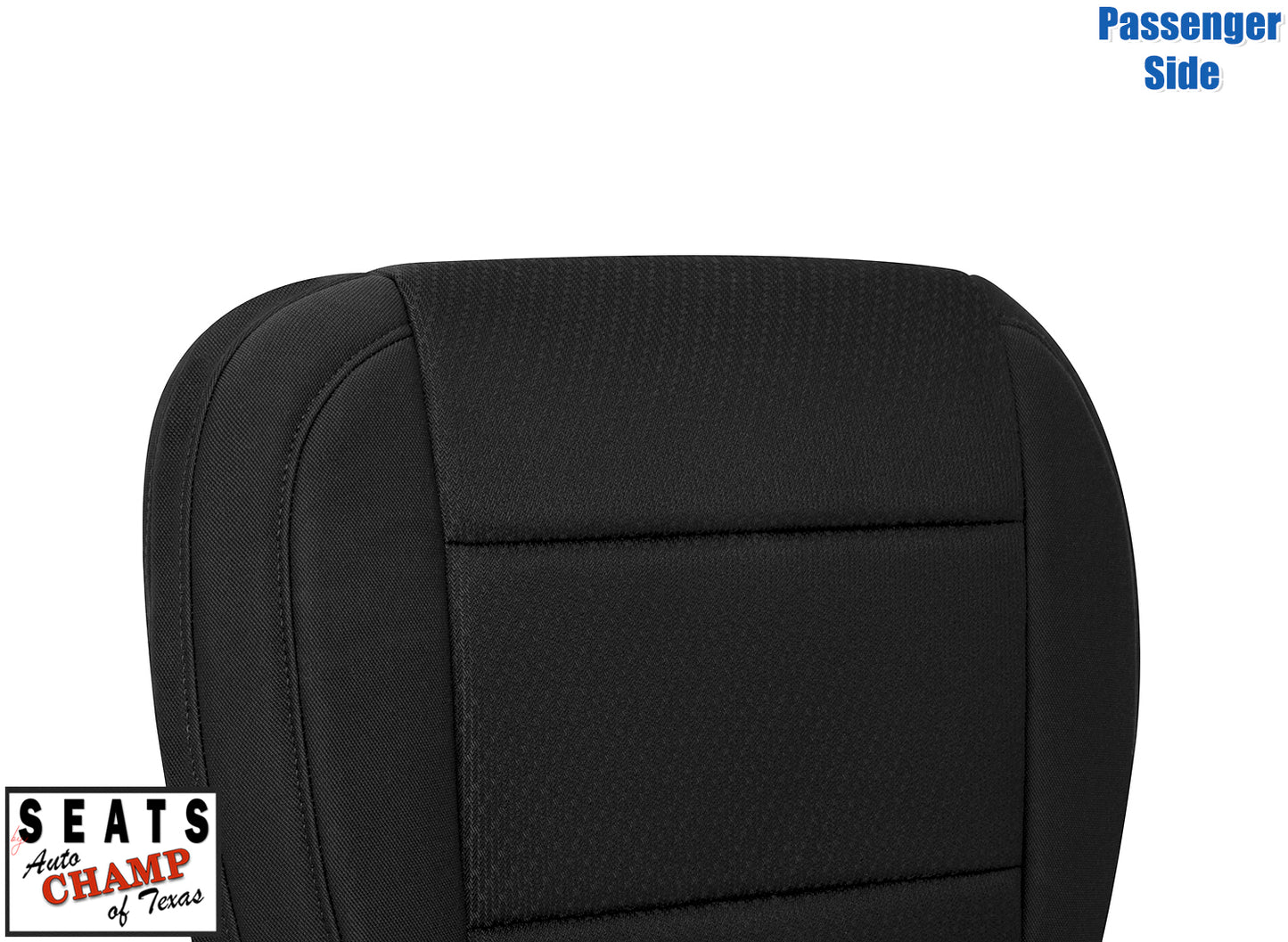 2019 2021 chevy silverado passenger seat black cloth cover