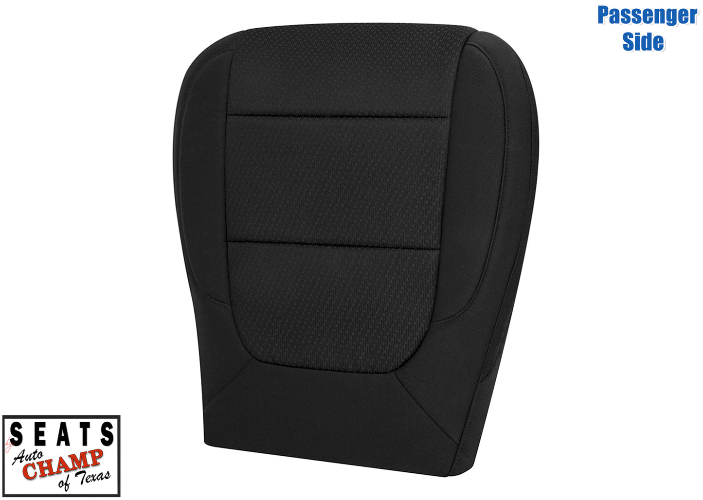 chevy silverado black wt cloth passenger seat base cover