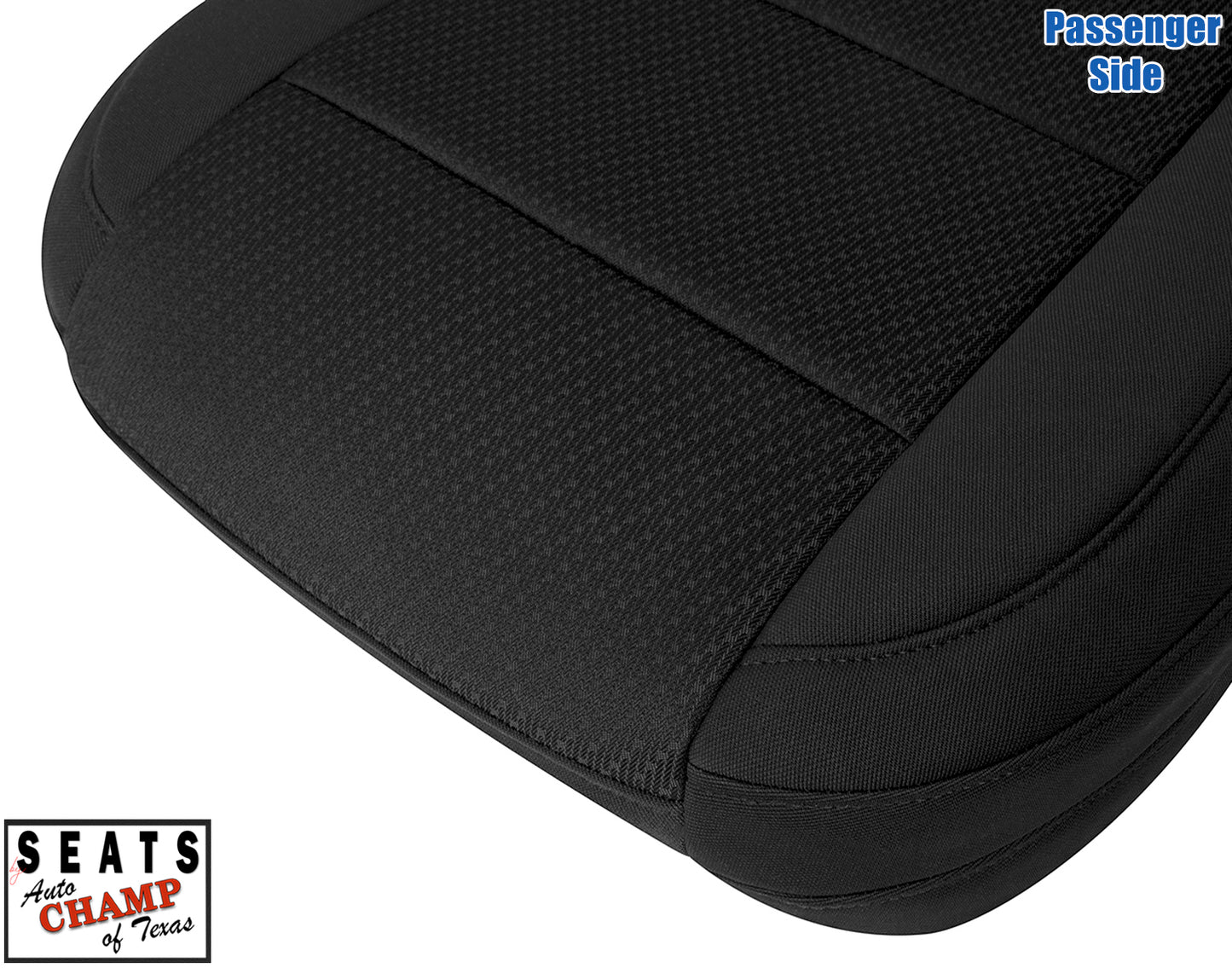 2020 2023 chevy silverado gmc sierra black work truck passenger seat cover
