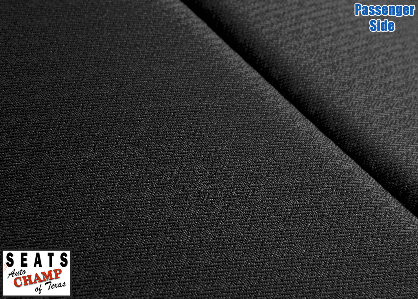 black cloth bottom seat 2019 2021 chevy silverado passenger