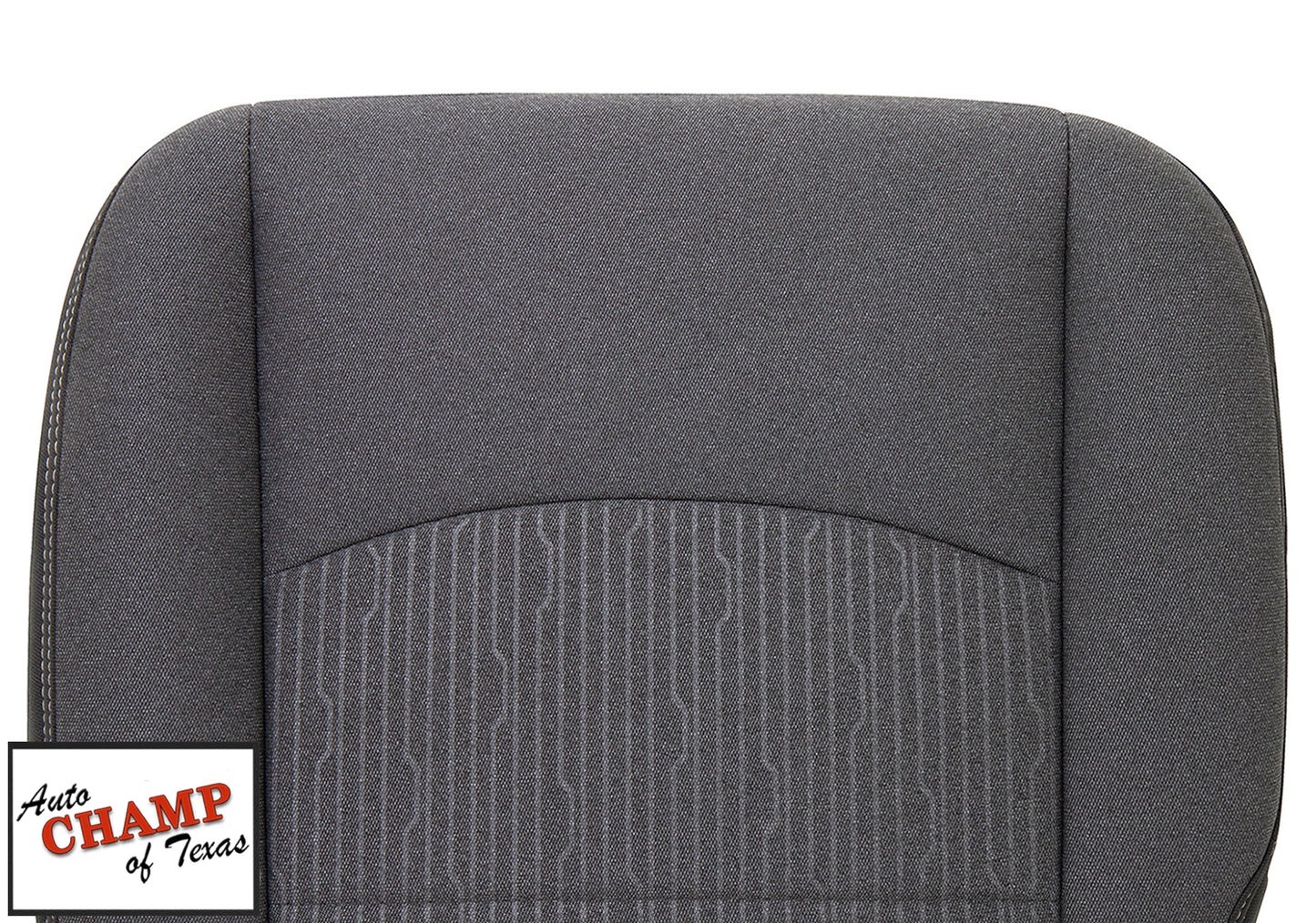 dark gray bottom cloth driver seat cover dodge ram 1500 classic 2020 2021 2022 2023 2024