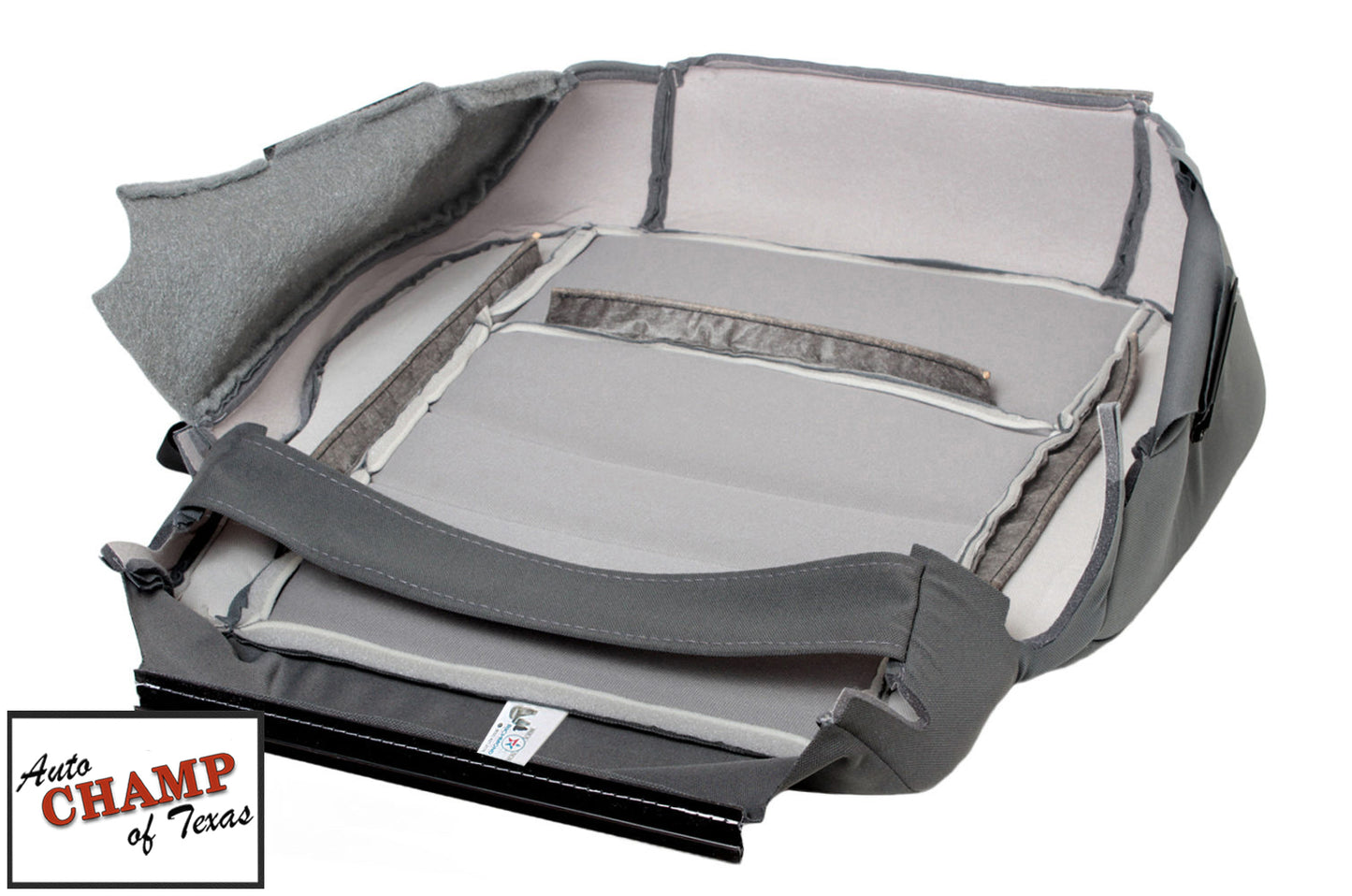 dodge ram 1500 classic dark gray bottom cloth seat cover driver side