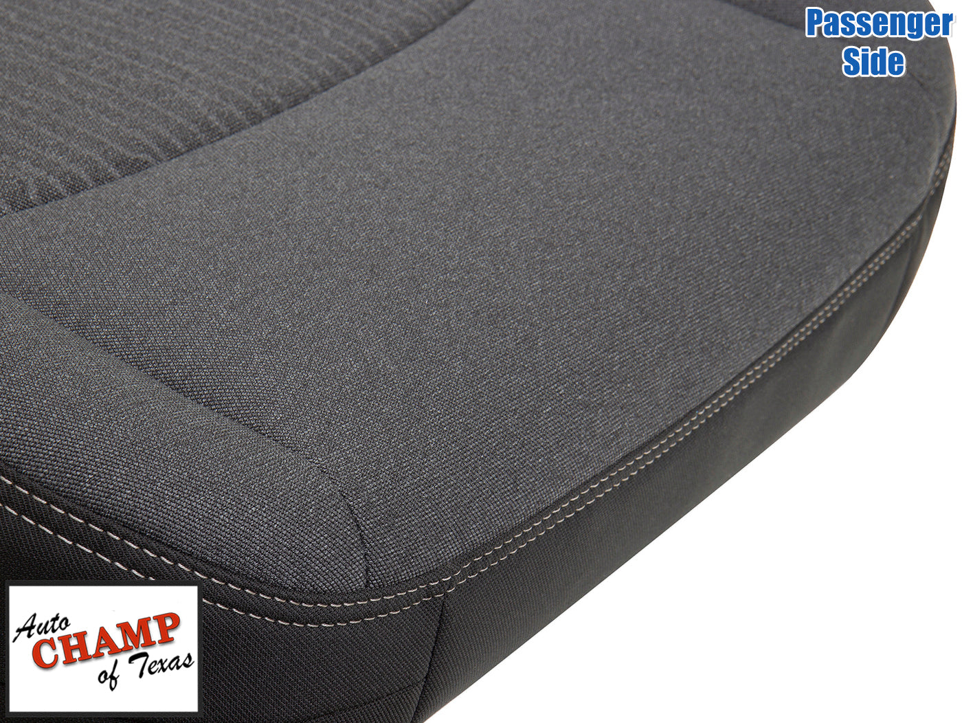 2020 2021 2022 2023 2024 dodge ram 1500 classic driver side seat cover bottom dark gray cloth