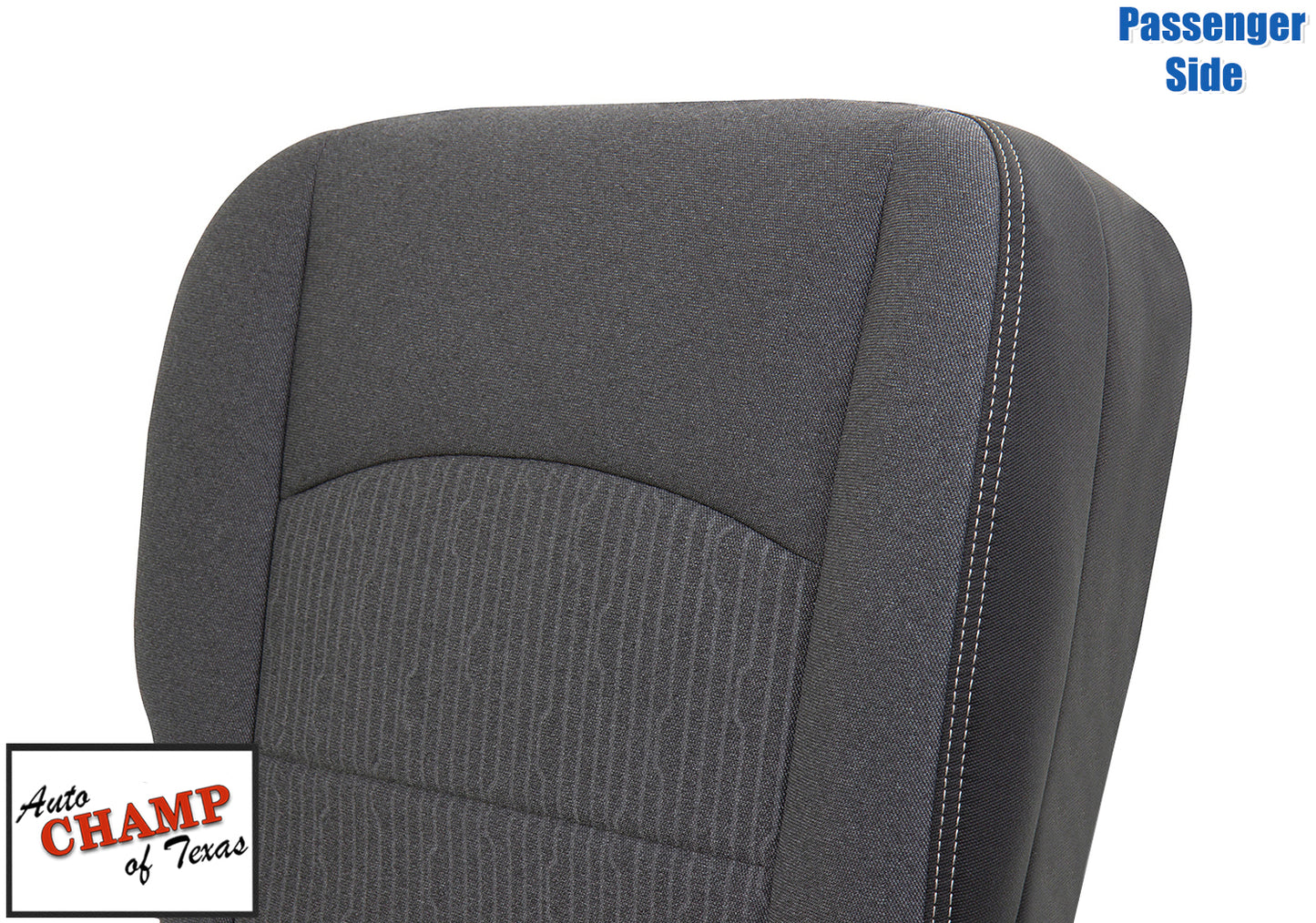 2020 2021 2022 2023 2024 dodge ram 1500 classic driver side seat cover bottom dark gray cloth